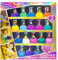 18-teiliges Set mit Nagellack für Kinder, wasserbasiert, schnell trocknend und abziehbar, perfekt für Partys und Pyjamapartys, für Kinder ab 3 Jahren, von Townley Girl (Disney Princess Round bottle)