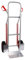 Sackkarre Aluminium Gleitkufen 200 kg 117x46x54, Luftbereifung (Szagato Transportkarre Stapelkarre Handkarre, Umzugskarre, leichte Sackkarre aus Aluminium für Umzug)