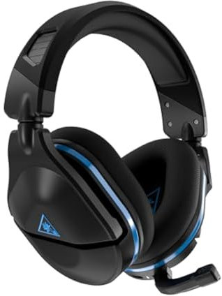 Turtle Beach Stealth 600 Gen 2 Black Multiplatform Wireless 15+ Hour Battery Gaming Headset for PS5, PS4 and PC