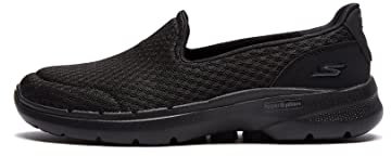 Skechers Go Walk 6 Big Splash, Slip on Mujer, Black, 38 EU