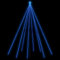 vidaXL LED Weihnachtsbaum Tannenbaum Christbaum Indoor Outdoor 1300 LEDs Weihnachtskegelbaum Lichterbaum Weihnachtsdeko Weihnachtsbaumbeleuchtung Blau 8m