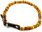 Bernsteinkette für Hund - Bernsteinhalsband für Hund - Natürliche Baltische Bernsteinperlen (55-60cm)