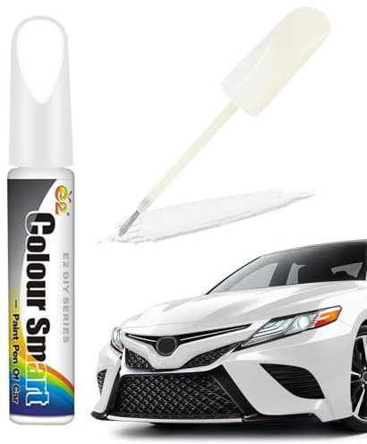 HshDUti Car Touch Up Paint Pen Scratch Remover for Vehicles - Anti-scratch Repair Kit in White