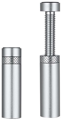 DecorDwell Grafikkarten Halterung GPU, Grafikkarten Halterung aus Aluminium, Grafikkartenhalterrung mit Magnet, Höhenverstellbare Grafikkartenhalterrung, Silber