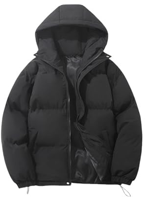 Vestes d'hiver pour femmes UK à capuche matelassé doudoune manteau matelassé matelassé manteau à capuche top uni court trench coat grande taille tendance pour dames veste légère imperméable automne