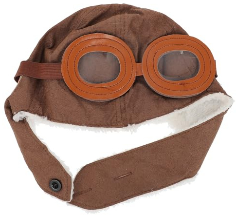 iplusmile Bonnet D'hiver en Coton pour Garçon et Filles Doublure Chaude, Facile à Nettoyer et Portable, Style Pilote Mode pour Activités en Plein Air
