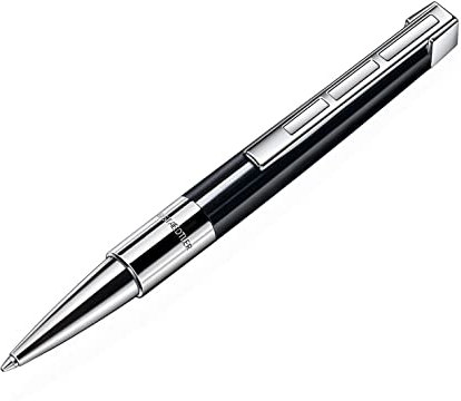 STAEDTLER Initium Resina Drehkugelschreiber, schwarzes Edelharz, B, schwarz, Made in Germany, mit edler Geschenkverpackung, 9PB319B-9