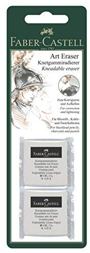 Faber-Castell 127155 - Knetgummi Art Eraser, 2 Stück