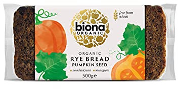 Biona Organic Rye Bread Pumpkin Seed, 500g