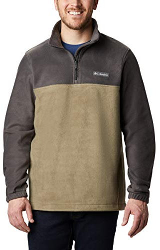 Columbia Herren Fleece-Pullover mit halbem Reißverschluss, Steens Mountain