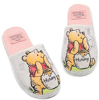 Disney Winnie The Pooh Hausschuhe Womens Bear oder Eeyore House