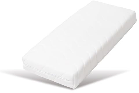 Petite Amélie Babymatratze - 45x90 cm - Weiß - Nachhaltige Materialien - Waschbar