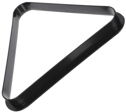 KONTONTY Stativgestell Gestelle Dreieck Pool-Queue Shaker-Flasche Ball zubehör für billardtische Billard zubehör Mini billardtisch Billardzubehör Billard- Billard liefern Plastik Black