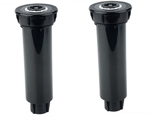 Sosoport Arroseur Escamotable d 39 Irrigation Automatique Pour Jardin 2 Pièces Noir Buse Réglable De 25° à 360° Matériau Solide Contrôleur d 39 Irrigation Intégré