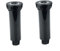Sosoport 1 Jeu Arroseur Souterrain Système D'arrosage Automatique De Jardin Arroseur Automatique Pelouse Irrigation Arroseur d'herbe À Eau Enterré Noir Plastiques Techniques Abs 2 Pièces