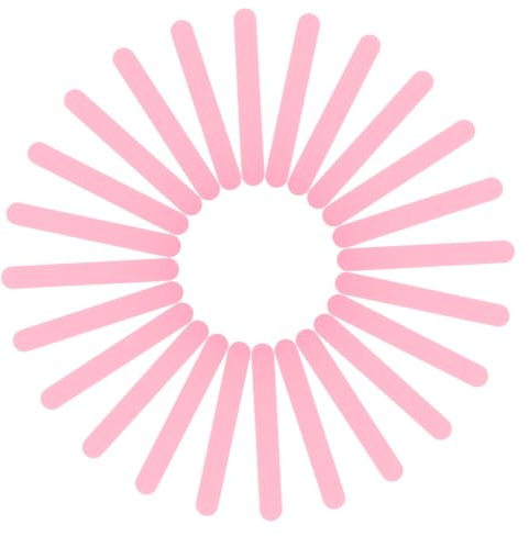 POPETPOP 25 piezas Espátulas Multifunción para y Presión Lingual Sticks Médicos para Cuidado Oral Fáciles de Usar y Transportar Color Rosa Reutilizable