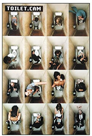 Toilet.Cam Poster, 61 x 91,5 cm