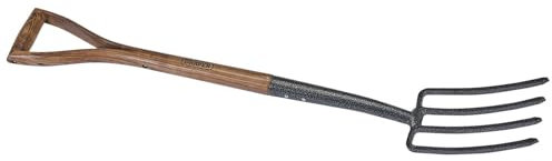 Draper 14304 Acero al Carbono Fronteriza Tenedor con Mango De Fresno