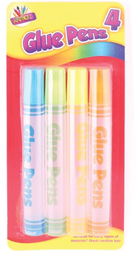 THE ART BOXArtbox 50ml Water Based 4 Glue Pens