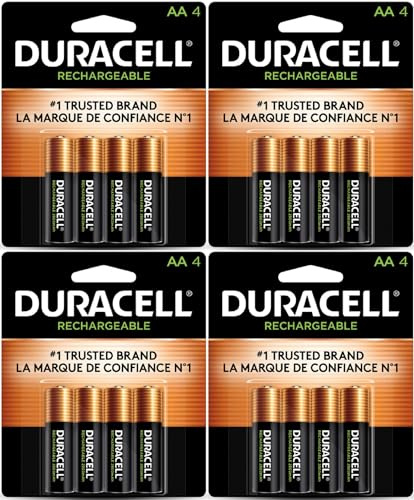 Duracell 16 X NEW AA Batteries Rechargeable NiMH Precharged 2400mAh