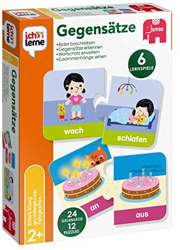 Jumbo 19723 Spiele Ich lerne Gegensätze