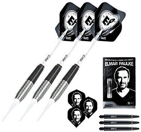 ONE80 Soft Dart Signature Elmar Paulke Dartpapst 80% Tungsten Softtip Dart Softdart 19 g