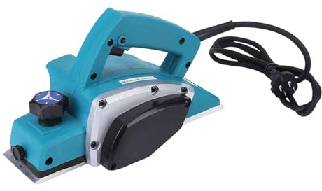 GOTOTOP Corded Electric Wood Planer 110V 13000-16000RPM Portable Woodworking Tool with 1mm Depth for Home Furniture DIY Projects