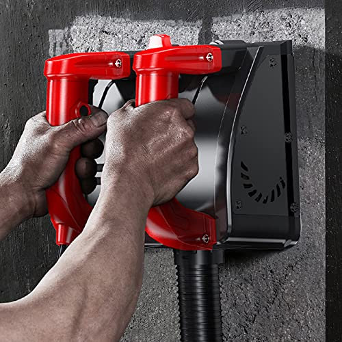 RibasuBB väggfräs spårfräs, 1 200 W rullfräs 3 000 rpm saneringsfräs betongfräs putsfräs väggfräs, betongfräs, 16 cm fräsbredd, 1–4 mm djup justerbar