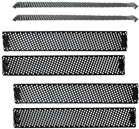 Dura-Gold 10-Inch Flat Standard Cut Replacement Blade, Pack of 6 - Steel Shaver Cheesegrater Rasp for Auto Body Filler, Car Dent Repairs, Wood Fiberglass - Sanding Shaping Surfaces, Hand Plane Scraper