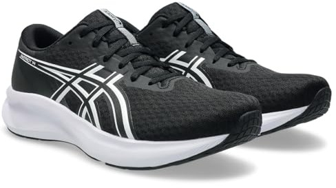 ASICS Patriot 14 Sneaker för män, Svart och vit, 45 EU