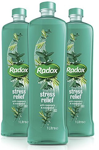 Radox Feel Good Fragrance 1Litre Stress Relief Bath Soak Pack of 3