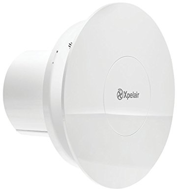 Xpelair C4TR 12W Simply Silent Contour Bathroom Extractor Fan with Timer