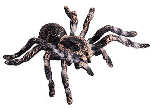 Figura de tarántula gigante realista de rodilla blanca, modelo realista de