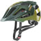 uvex Quatro - sicherer MTB-Helm für Damen und Herren - individuelle Größenanpassung - waschbare Innenausstattung - Forest - Mustard - 52-57 cm