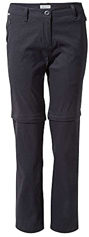 Craghoppers Men Exhibitt Cotton Jogger Sweat Shorts - Charcoal Grey Marl, 3X-Large