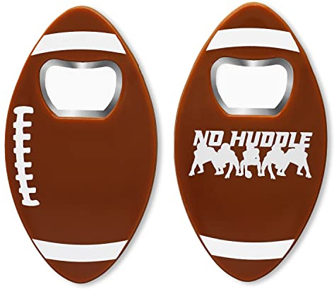 No Huddle American Football Flaschenöffner im 2er Set
