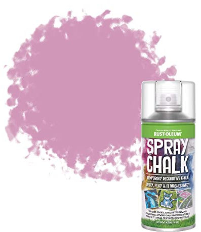 Rust-Oleum Spray Paint Aerosol Chalk Pink 150ml