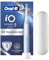 Oral-B iO 3 Ice Blue Electric Toothbrush, 1 Toothbrush Head, 1 Travel Case, Designed by Braun