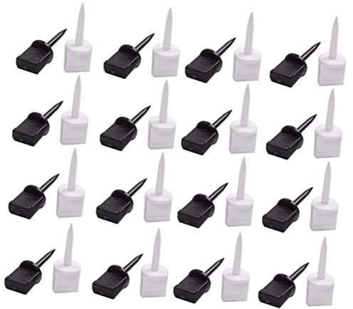 BCOATH Nagel Bogenschießnagel Nylon 6,5/5,4cm Stabiler Stift Outdoor Bogenschießen Zubehör 30 Stück Für Zielscheiben Fixierung