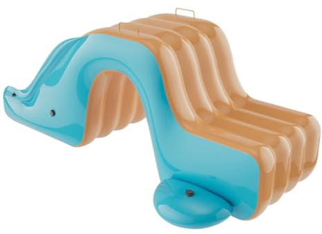 Tobogán acuático inflable para piscinas, juegos acuáticos, adecuado para interiores, exteriores, piscina, jardín, fiestas de verano, entretenimiento para niños, juego interactivo, pl