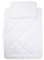 H&F Heimtextilien Kinderbettdecke Babybettdecke | Steppdecke mit Kissen Set für Kinder und Baby | Kinderdecke, Babybett Decke mit Kissen | Bettzeug: Baumwolle Weiß | Große: 90x120 + 40x60 cm