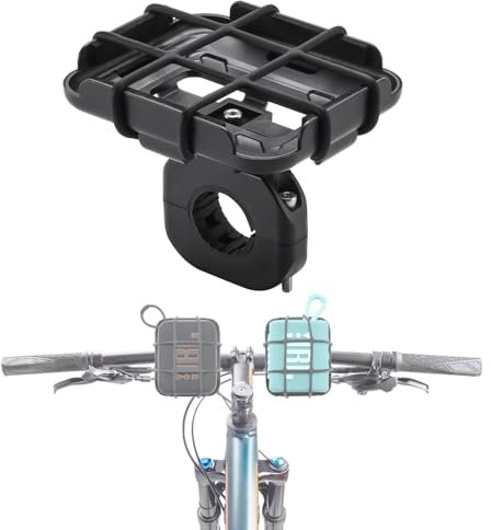 Fenmaru GO 4 Halterung für JBL GO 4/GO 3/GO 2 Universal Lautsprecher Zubehör, Fahrradhalterung kompatibel mit Fahrrädern und Motorrädern