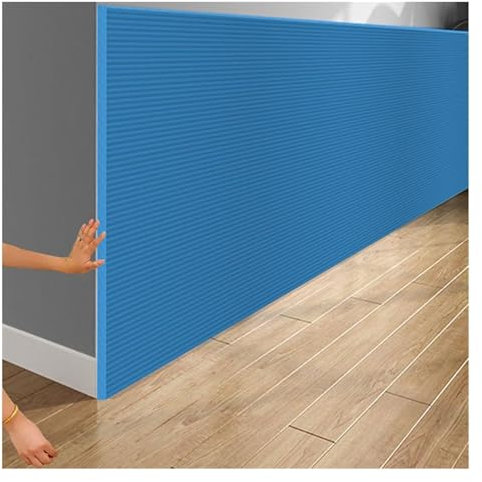 Schaumstoff-Sicherheitsstreifen, Wandschutz, selbstklebend, Anti-Kollision, Kinderkissen, Stoßstange, blau, 30 cm breit