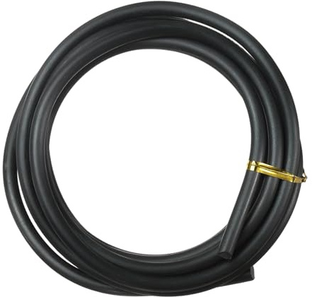 YELARXI Fil d'entraînement pour bonsaï, 6 mm x 3 m en aluminium anodisé pour plantes florales, tiges métalliques flexibles, accessoires pour fixation de branches de jardinage, travaux manuels (noir)