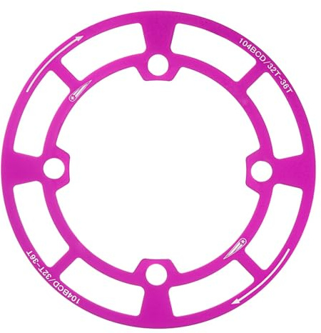 Tsophreniq Biciclette Pignone Guarnitura Coperture Guarnitura Protezione Protezione Biciclette Singola Velocità Corona Copertura Della Corona Bici Singola Velocità Guard