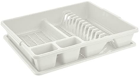 Tontarelli TON703 Scolapiatti Grande, Bianco