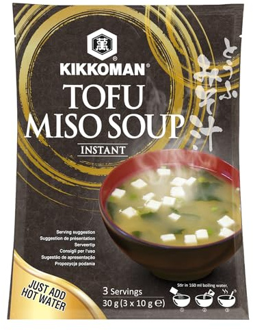 Kikkoman Tofu Miso Soup, 3 Servings - 30gr