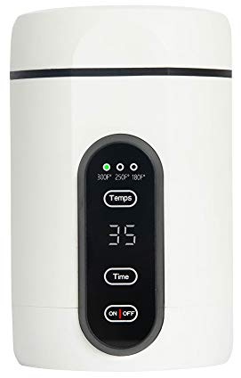 EnjoyHigh Herboven Decarboxylator 220V, EU-stecker， Decarb Maschine mit Infuser Feature, geeignet für kleine Gruppe von Kräutern