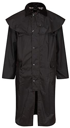 Regatta Cranbrook Longline Veste cirée légère pour homme – Parfaite pour l'extérieur, la marche, la randonnée et le camping