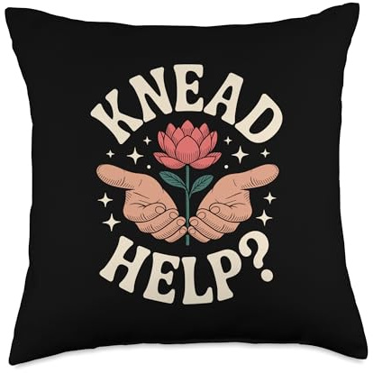 Massage Therapist Knead Help Massage Therapy Throw Pillow